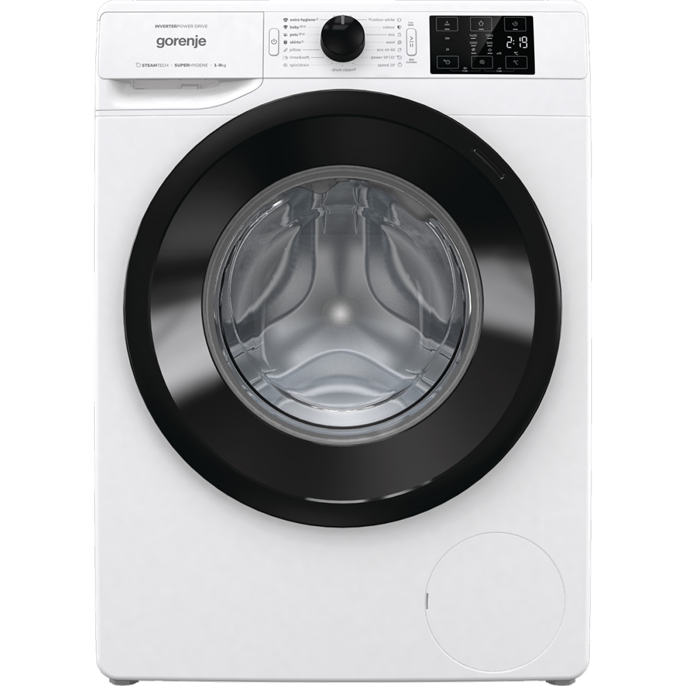 Masina de spalat rufe frontala GORENJE WNEI94ADS, 9 kg, 1400rpm, Clasa A, alb