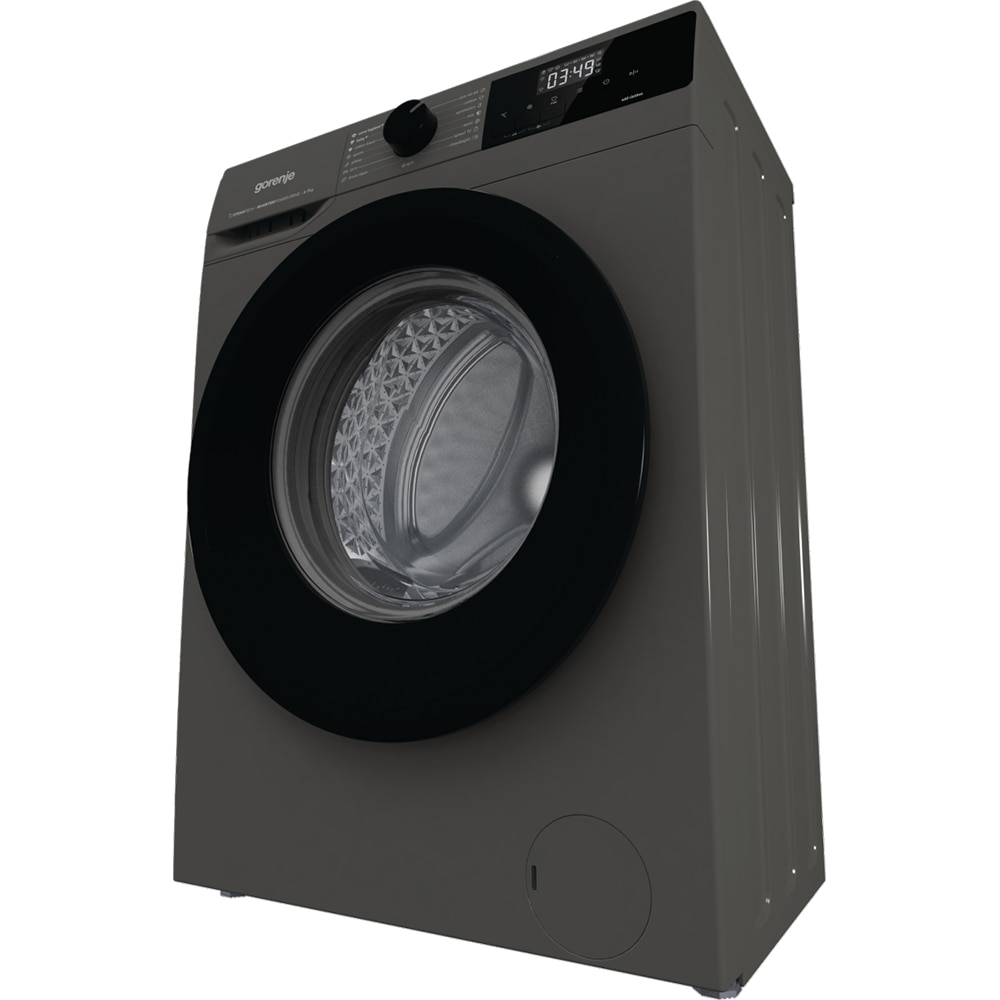 Masina de spalat rufe frontala slim GORENJE WNHEI74SAS/A, Steamtech, 7 kg, 1400rpm, Clasa A, antracit