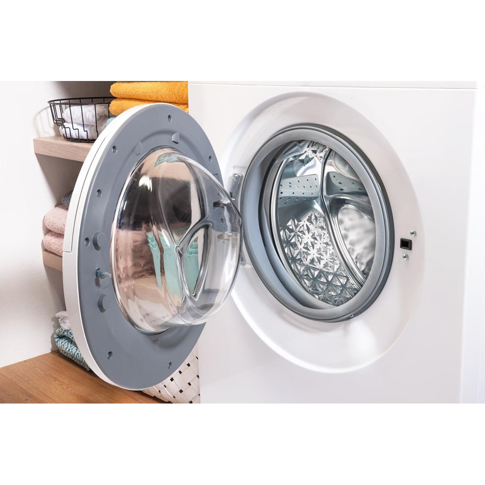 Masina de spalat rufe frontala slim GORENJE WNHPI62SCS, SteamTech, 6 kg, 1200rpm, Clasa C, alb