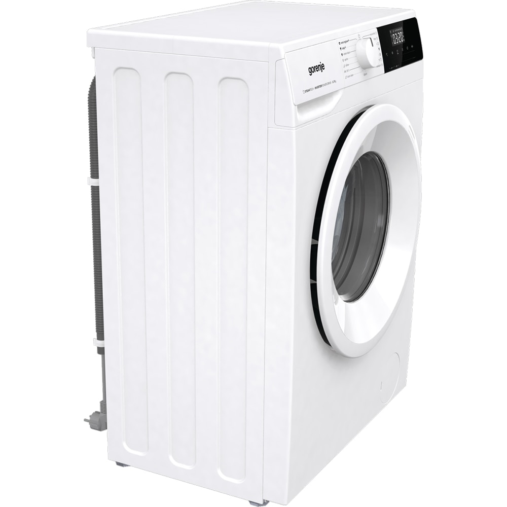 Masina de spalat rufe frontala slim GORENJE WNHPI72SCS, SteamTech, 7 kg, 1200rpm, Clasa C, alb