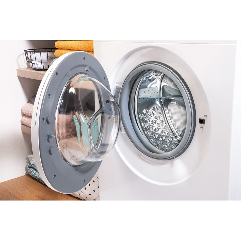 Masina de spalat rufe frontala slim GORENJE WNHPI72SCS, SteamTech, 7 kg, 1200rpm, Clasa C, alb