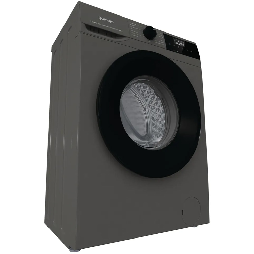 Masina de spalat rufe frontala GORENJE WNHPI84AS/A, Steamtech, 8 kg, 1400rpm, Clasa A, antracit