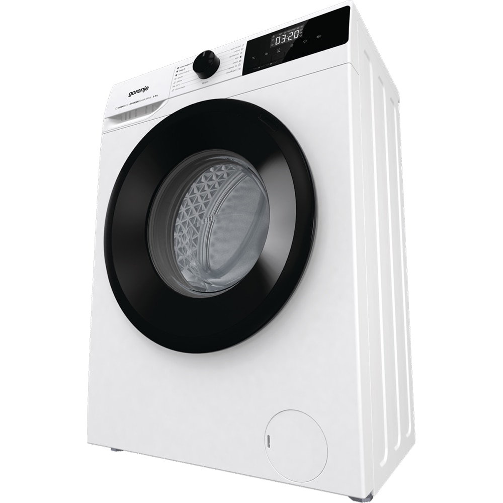 Masina de spalat rufe frontala GORENJE WNHPI94BS, SteamTech, 9 kg, 1400rpm, Clasa B, alb