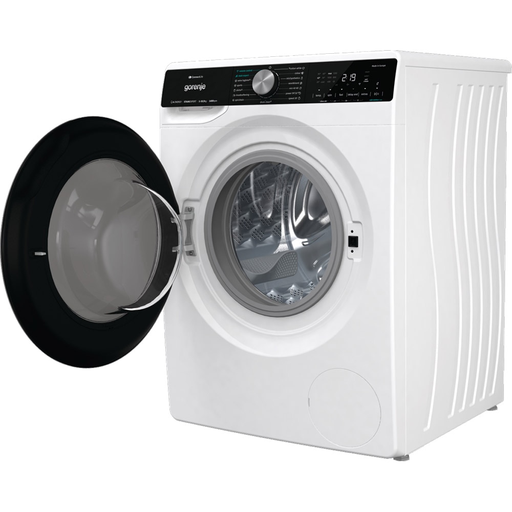 Masina de spalat rufe frontala GORENJE WNS1X4ARTWIFI, SteamTech, 10.5 kg, 1400rpm, Clasa A, alb