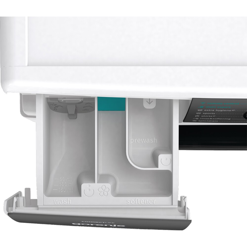 Masina de spalat rufe frontala GORENJE WNS84ATWIFI, SteamTech, 8 kg, 1400rpm, Clasa A, alb