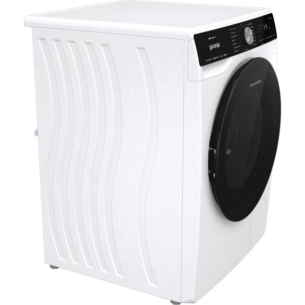 Masina de spalat rufe frontala GORENJE WNS94ATWIFI, SteamTech, 9 kg, 1400rpm, Clasa A, alb