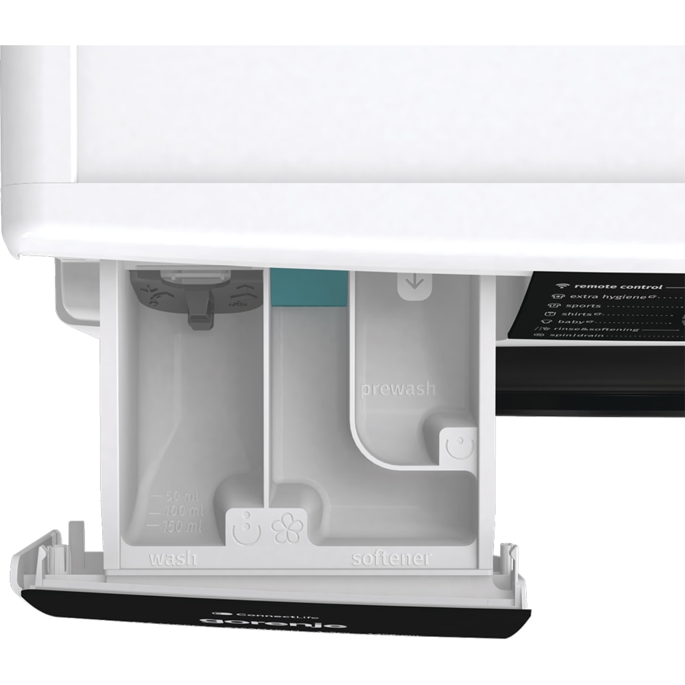 Masina de spalat rufe frontala GORENJE WPNA94A1PWIFI, SteamTech, 9 kg, 1400rpm, Clasa A, Wi-Fi, alb