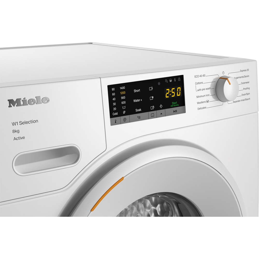 Masina de spalat rufe frontala MIELE WSA123 WCS Active, 8 kg, 1400rpm, Clasa A, alb