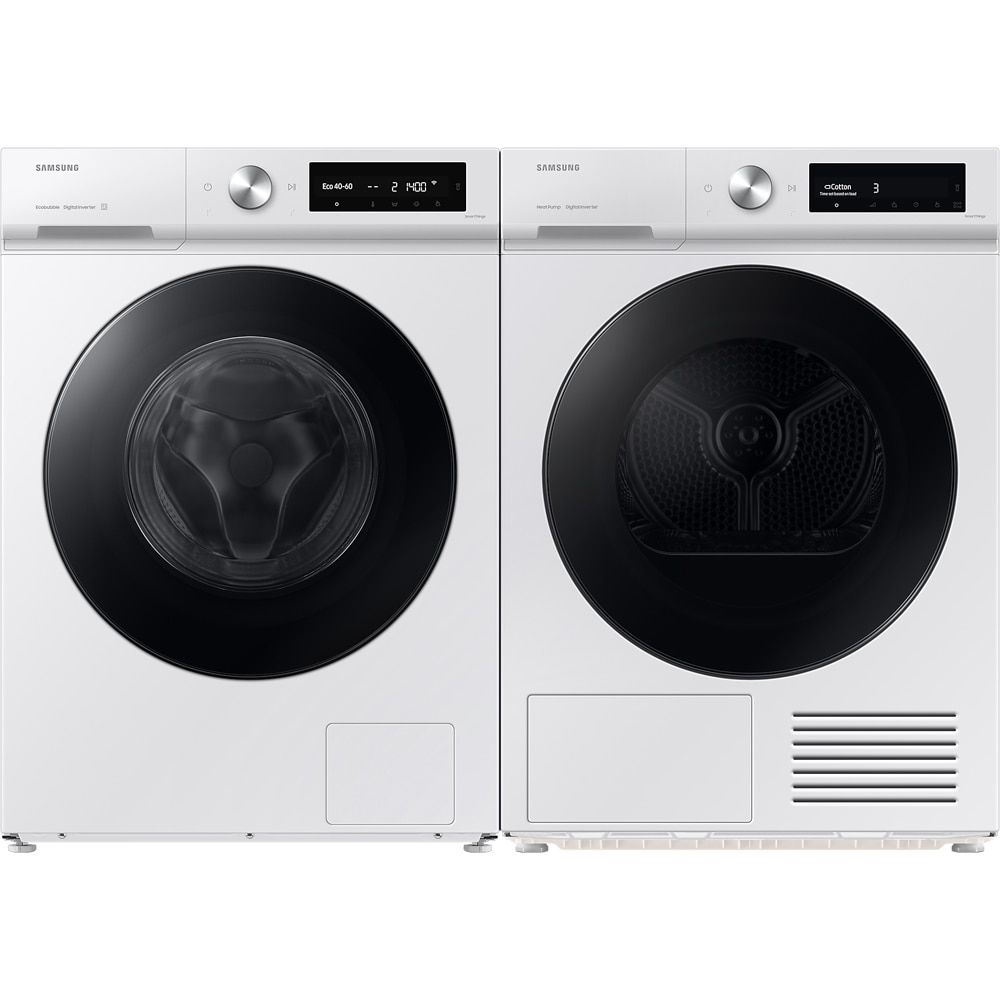 Masina de spalat rufe frontala SAMSUNG WW11DB7B34GWU4, AI EcoBubble, 11 kg, 1400rpm, Clasa A, alb