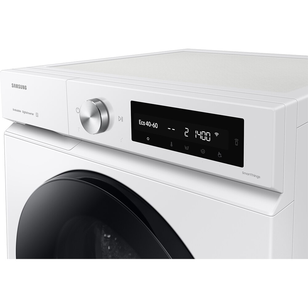 Masina de spalat rufe frontala SAMSUNG WW11DB7B34GWU4, AI EcoBubble, 11 kg, 1400rpm, Clasa A, alb
