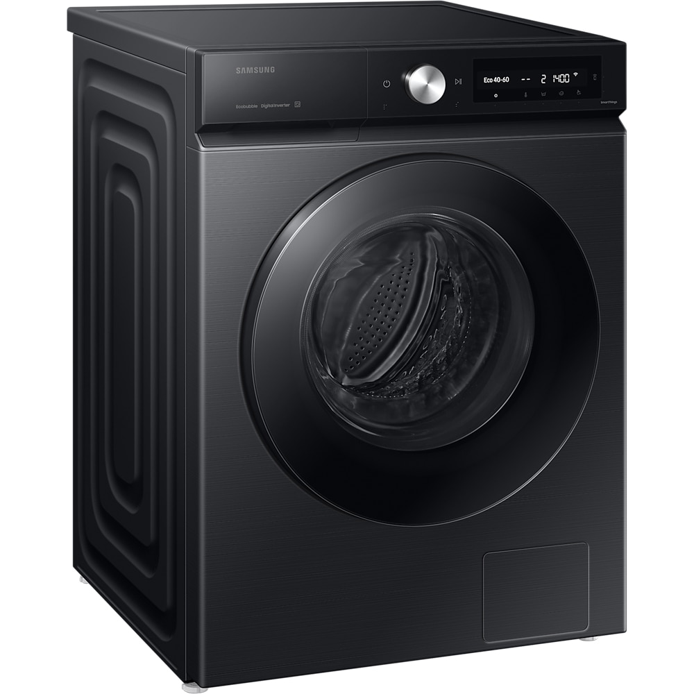 Masina de spalat rufe frontala SAMSUNG WW11DB7B94GBU4, AI Wash, AI EcoBubble, 11 kg, 1400rpm, Clasa A, negru