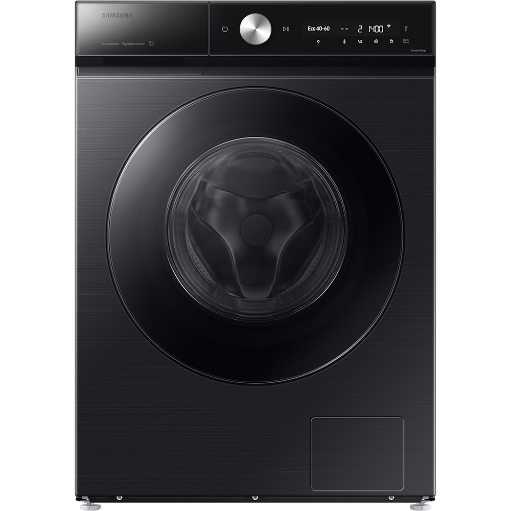 Masina de spalat rufe frontala SAMSUNG WW11DB8B95GBU4, AI Wash, AI EcoBubble, 11 kg, 1400rpm, Clasa A, negru