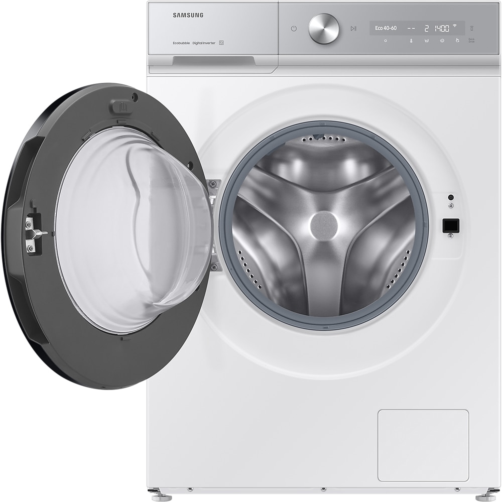 Masina de spalat rufe frontala SAMSUNG WW11DB8B95GHU4, AI Wash, AI EcoBubble, 11 kg, 1400rpm, Clasa A, alb