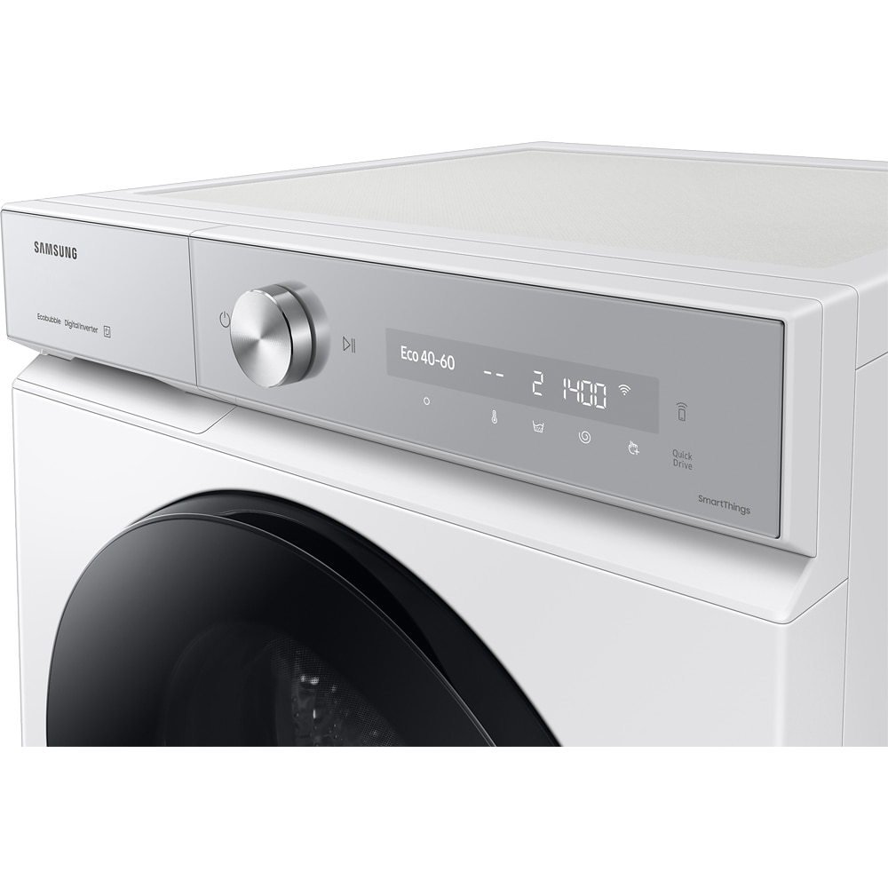 Masina de spalat rufe frontala SAMSUNG WW11DB8B95GHU4, AI Wash, AI EcoBubble, 11 kg, 1400rpm, Clasa A, alb