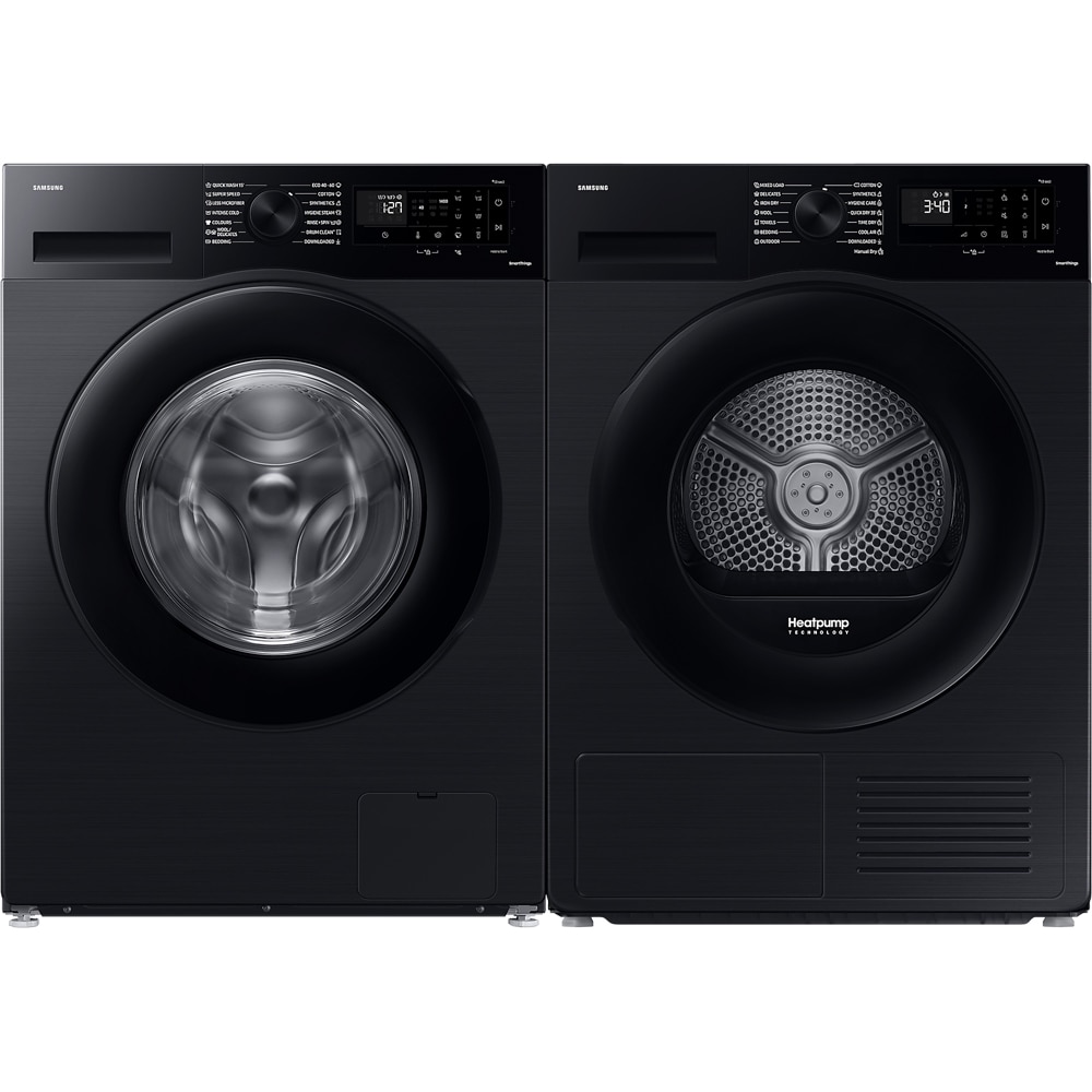 Masina de spalat rufe frontala SAMSUNG WW11DG5B25ABLE, AI EcoBubble, 11 kg, 1400rpm, Clasa A, negru