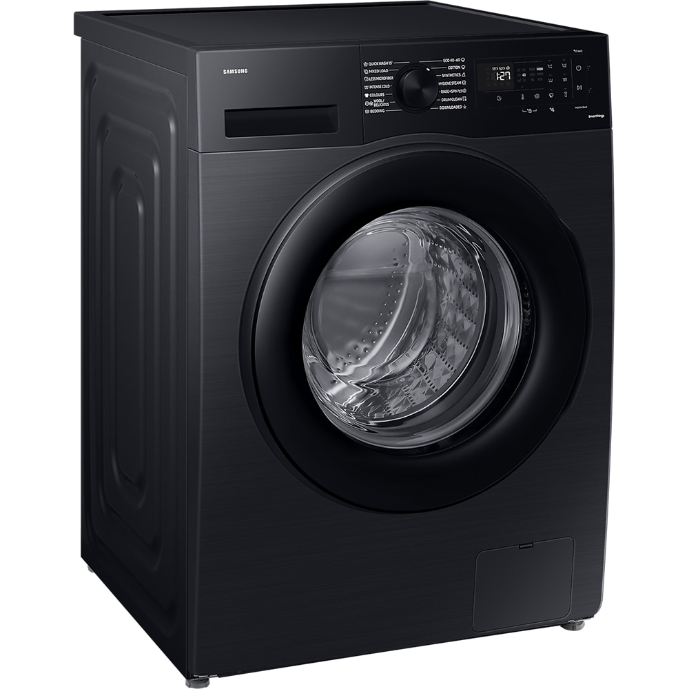 Masina de spalat rufe frontala SAMSUNG WW80CGC04DABLE, AI Control, Eco Bubble, 8 kg, 1400rpm, Clasa A, negru
