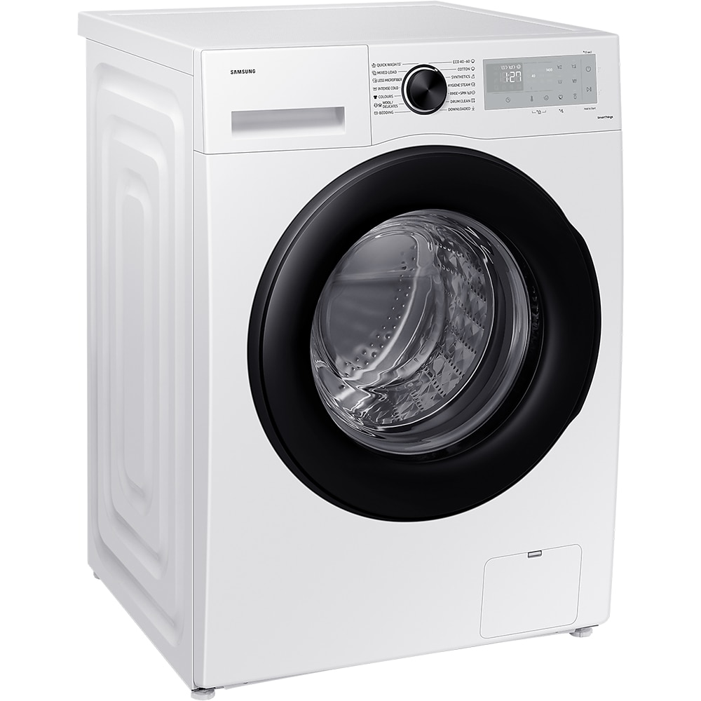 Masina de spalat rufe frontala SAMSUNG WW90CGC04DAHLE, AI Control, Eco Bubble, 9 kg, 1400rpm, Clasa A, alb