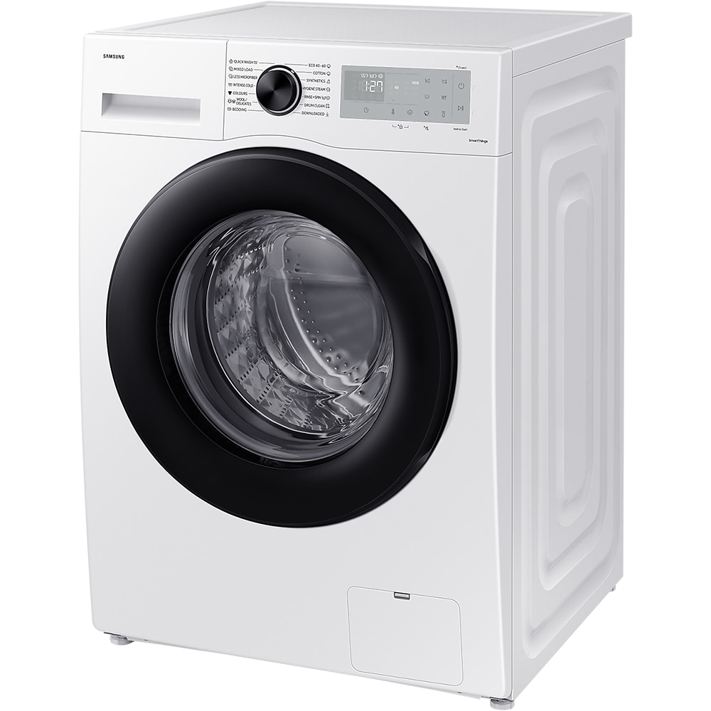 Masina de spalat rufe frontala SAMSUNG WW90CGC04DAHLE, AI Control, Eco Bubble, 9 kg, 1400rpm, Clasa A, alb