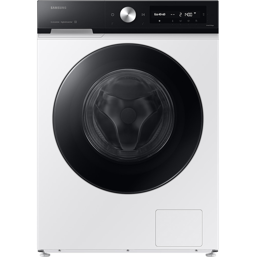 Masina de spalat rufe frontala SAMSUNG WW90DB7U94GEU4, AI Wash, AI EcoBubble, 9 kg, 1400rpm, Clasa A, alb