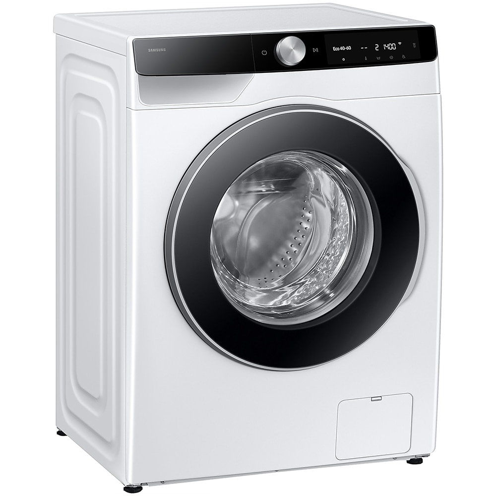 Masina de spalat rufe frontala slim SAMSUNG WW90DG6G94LKU4, AI EcoBubble, 9 kg, 1400rpm, Clasa A, alb