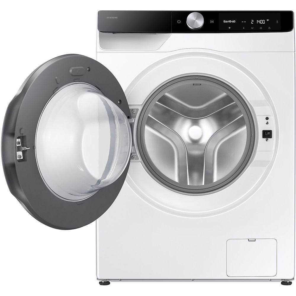Masina de spalat rufe frontala slim SAMSUNG WW90DG6G94LKU4, AI EcoBubble, 9 kg, 1400rpm, Clasa A, alb