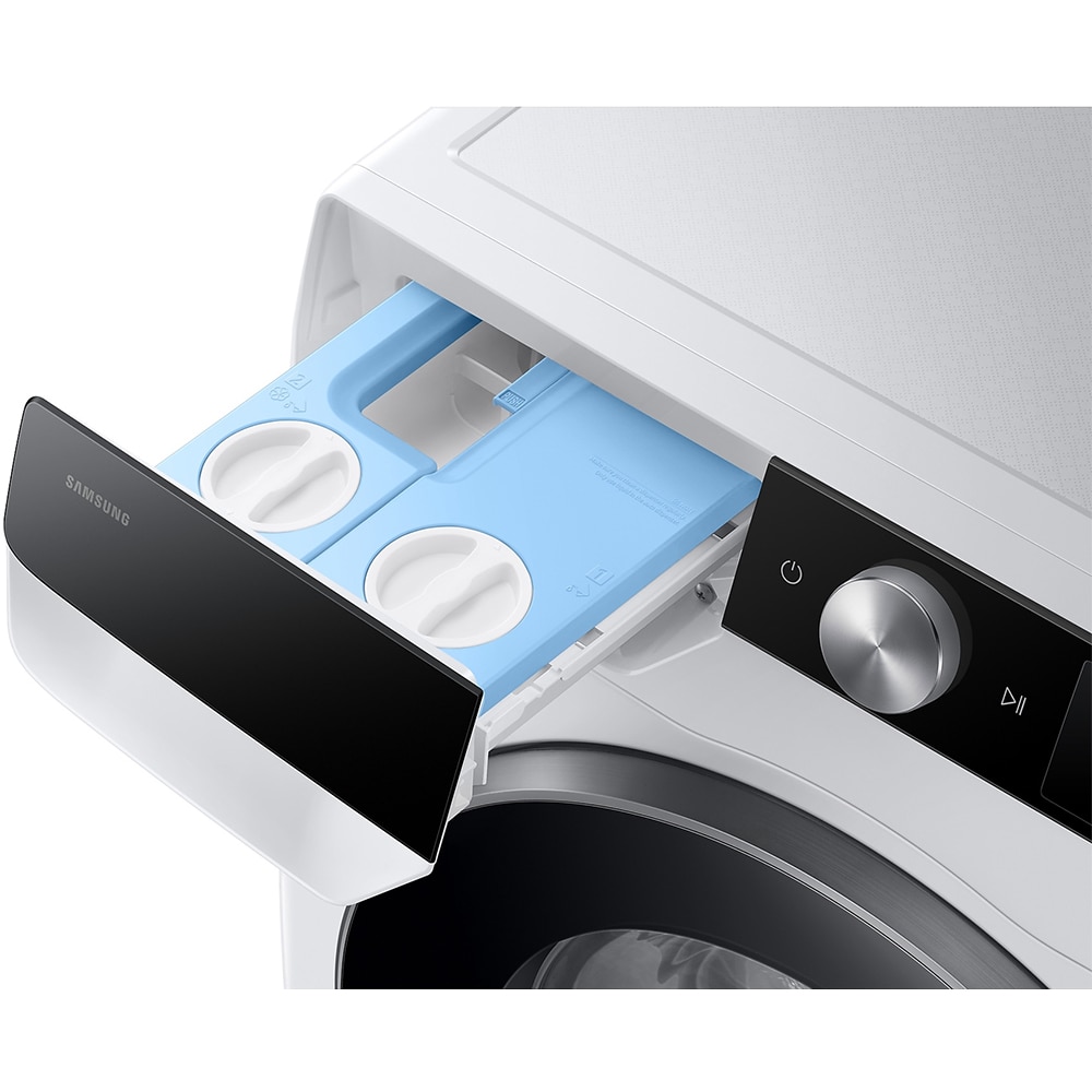 Masina de spalat rufe frontala slim SAMSUNG WW90DG6G94LKU4, AI EcoBubble, 9 kg, 1400rpm, Clasa A, alb