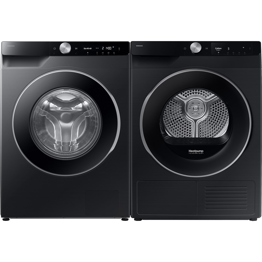 Masina de spalat rufe frontala SAMSUNG WW90DG6U25LBU4, AI EcoBubble, 9 kg, 1400rpm, Clasa A, negru