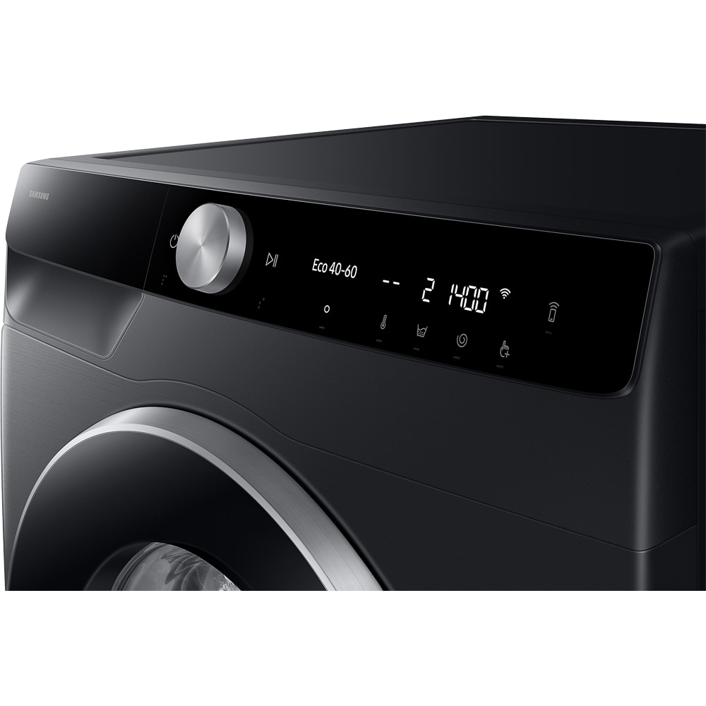 Masina de spalat rufe frontala SAMSUNG WW90DG6U25LBU4, AI EcoBubble, 9 kg, 1400rpm, Clasa A, negru