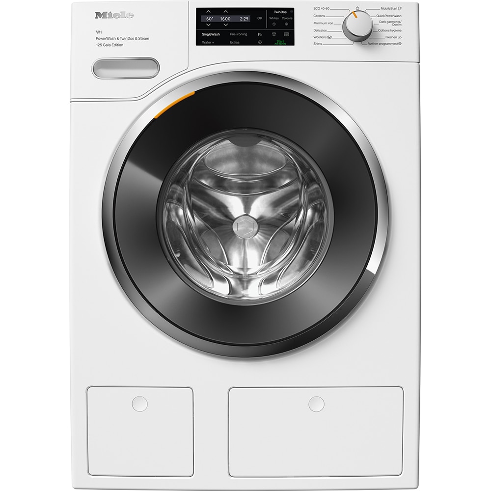 Masina de spalat rufe frontala MIELE WWI880 WCS 125 Gala Edition, 9 kg, 1600rpm, Clasa A, alb