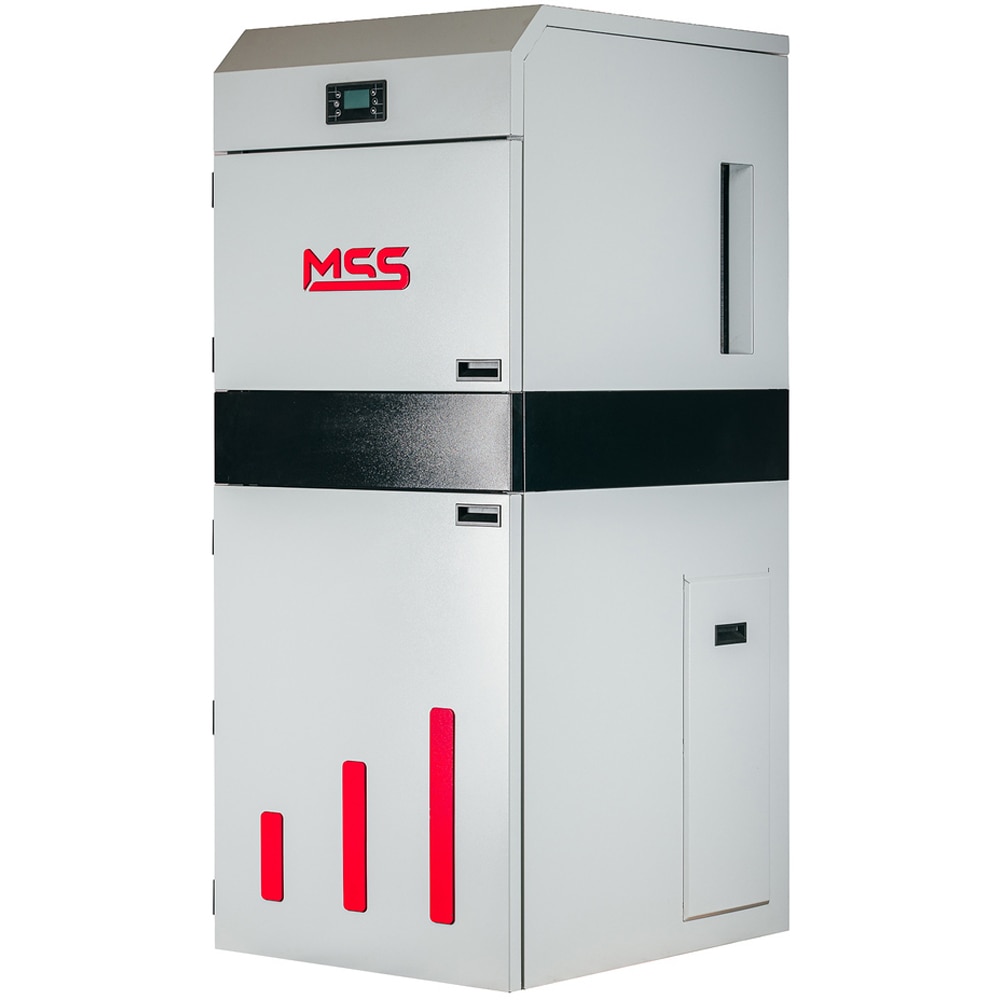 Centrala pe peleti MSS ECO PLUS 50, 50 kW, Wi-Fi, 72 x 91.1 x 164 cm