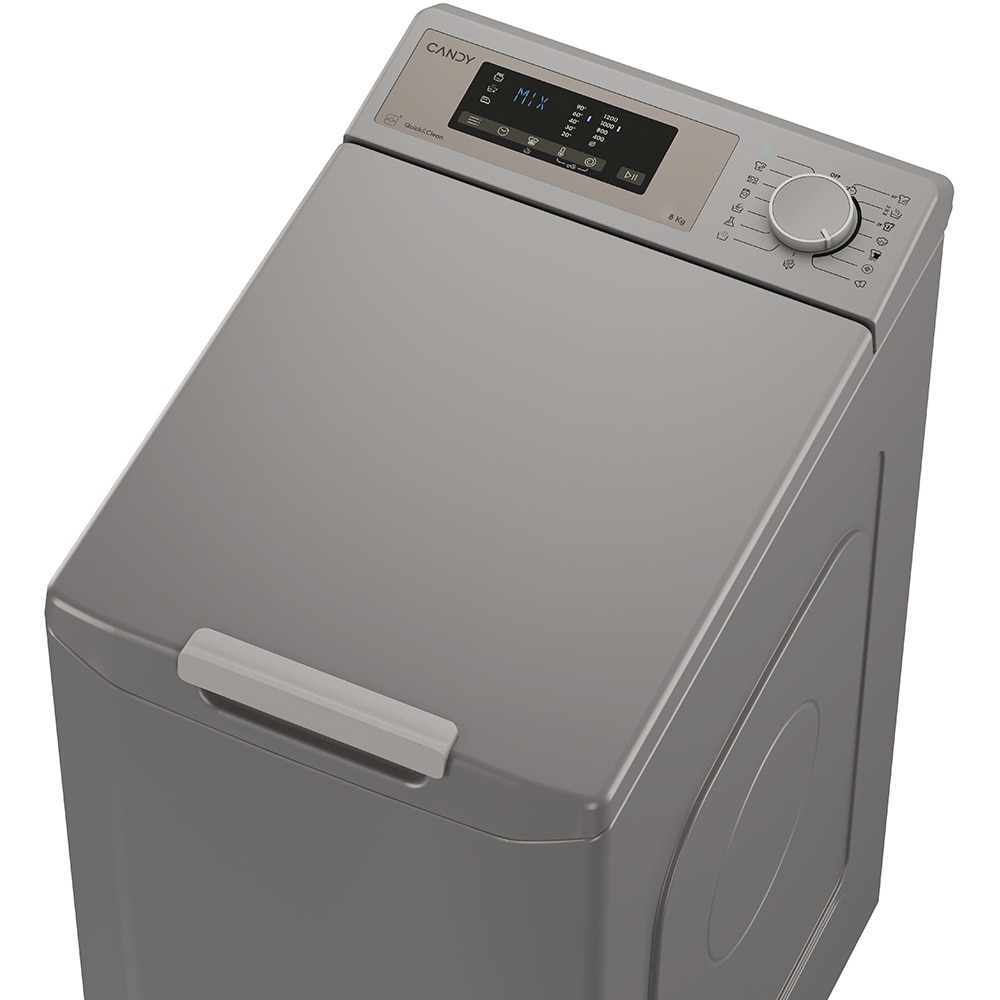 Masina de spalat rufe verticala CANDY ProWash 300 TCA283DR2-S, 8 kg, 1200rpm, Clasa D, antracit