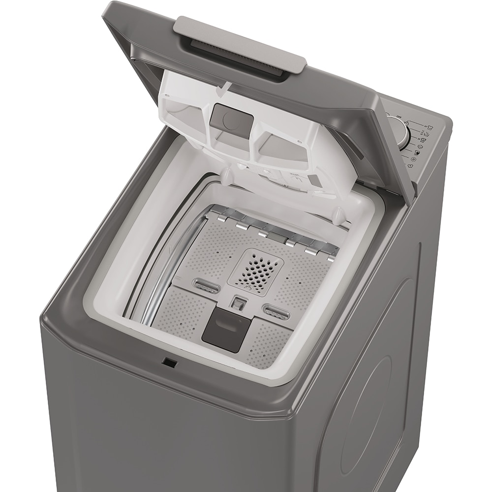 Masina de spalat rufe verticala CANDY ProWash 300 TCA283DR2-S, 8 kg, 1200rpm, Clasa D, antracit