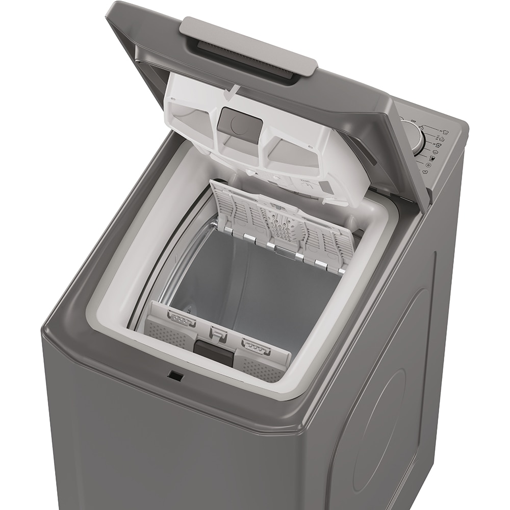 Masina de spalat rufe verticala CANDY ProWash 300 TCA283DR2-S, 8 kg, 1200rpm, Clasa D, antracit