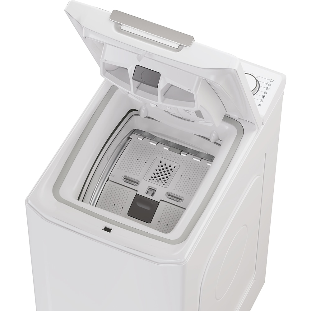 Masina de spalat rufe verticala CANDY ProWash 500 TCA474TM5-S, 7 kg, 1400rpm, Clasa A, alb