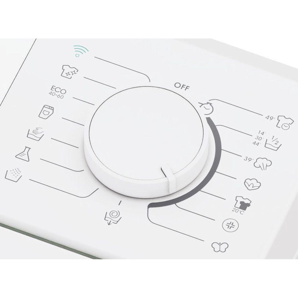 Masina de spalat rufe verticala CANDY ProWash 300 TCAS275D3-S, Steam, 7 kg, 1200rpm, Clasa C, alb