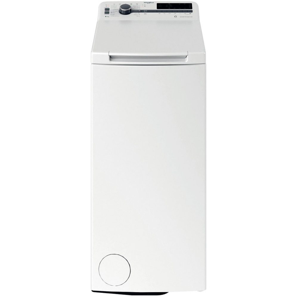 Masina de spalat rufe verticala WHIRLPOOL TDLRB 6261BS EU/N, 6th Sense, 6 kg, 1200rpm, Clasa A, alb