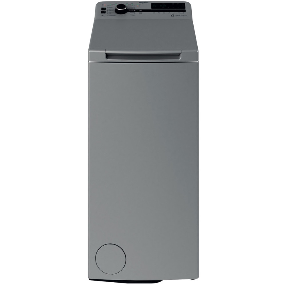 Masina de spalat rufe verticala WHIRLPOOL TDLRS 7232BS EU, 6th Sense, 7 kg, 1200rpm, Clasa D, argintiu