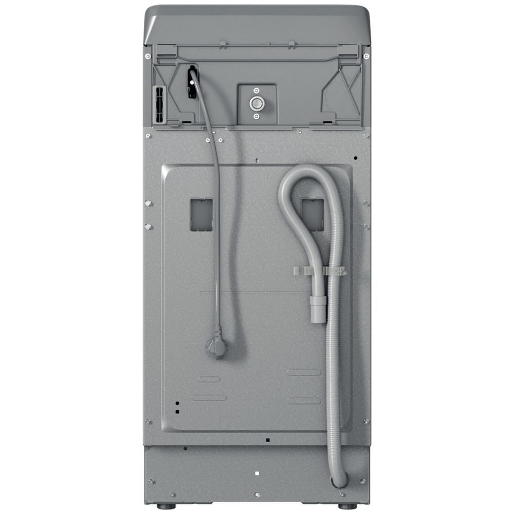 Masina de spalat rufe verticala WHIRLPOOL TDLRS 7232BS EU, 6th Sense, 7 kg, 1200rpm, Clasa D, argintiu