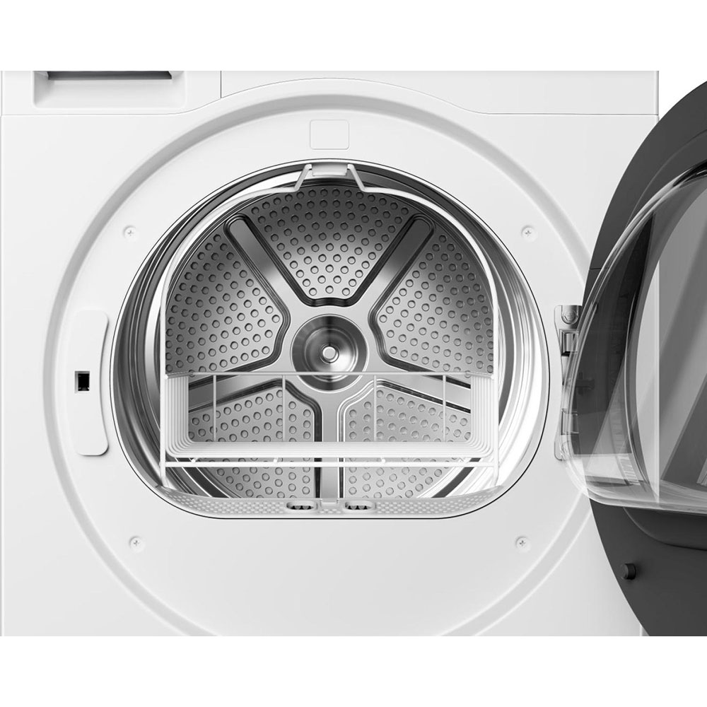 Uscator de rufe HISENSE DH5S902BW, Pompa de caldura, 9 kg, 14 programe, Clasa C, alb