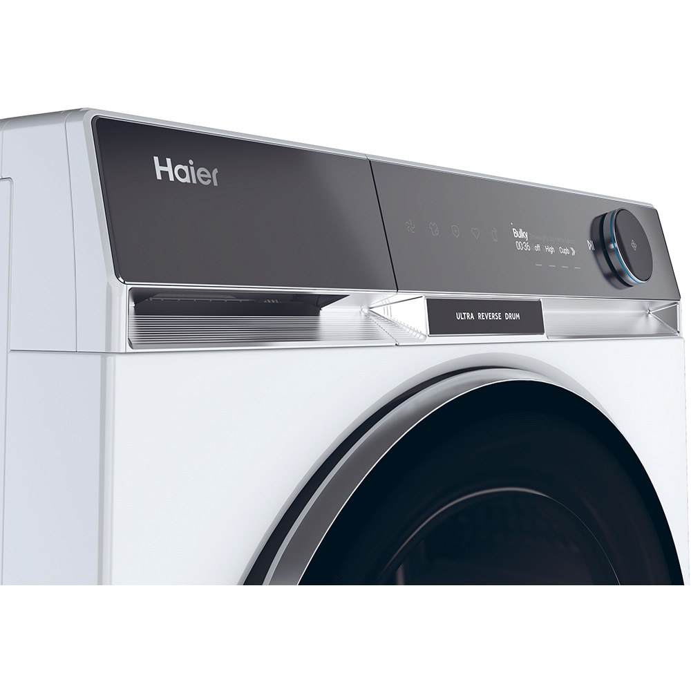 Uscator de rufe HAIER HD90-A3Q397U1-S, Pompa de caldura, 9 kg, 17 programe, Clasa C, Wi-Fi, alb