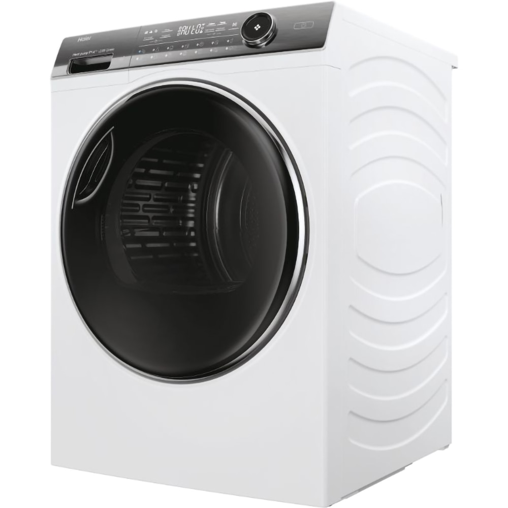 Uscator de rufe HAIER HD90-A3Q979U1, Pompa de caldura, 9 kg, 15 programe, Clasa C, Wi-Fi, alb