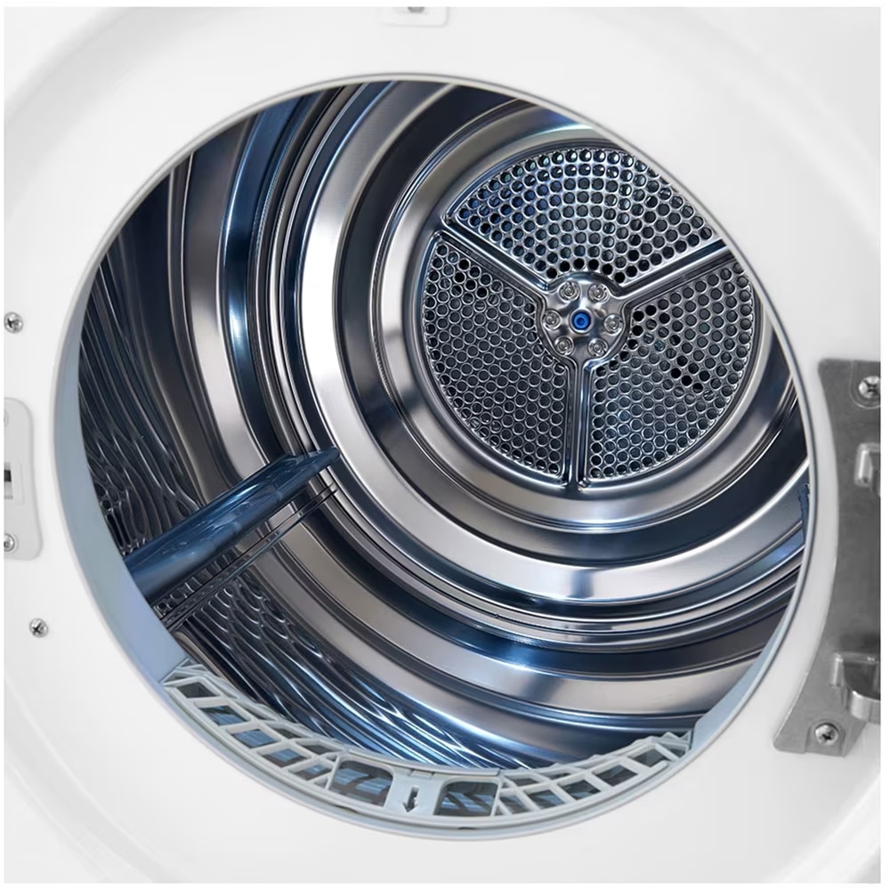 Uscator de rufe LG RH90V9AV2N, SmartThinQ, Condensare si pompa de caldura, 9 kg, 15 programe, Clasa C, alb