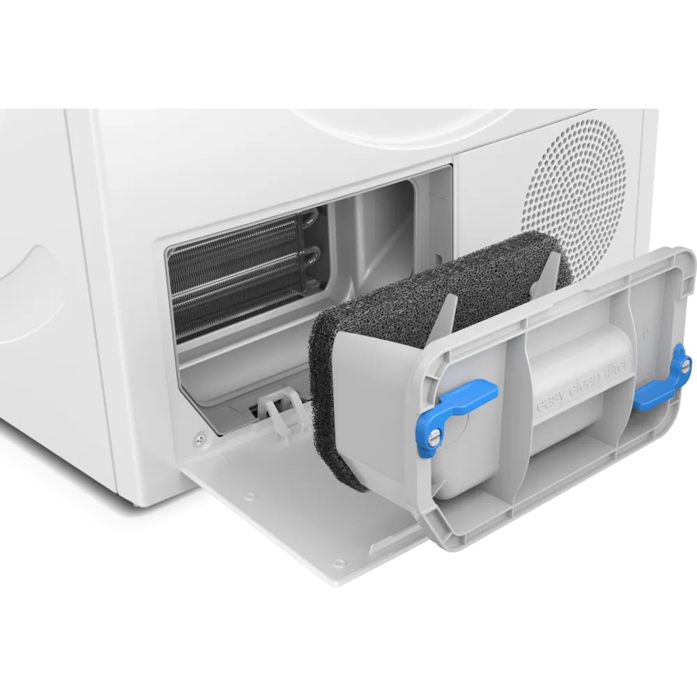 Uscator de rufe BOSCH WTH83256BY, Condensare si pompa de caldura, 8 kg, 15 programe, Clasa E, alb