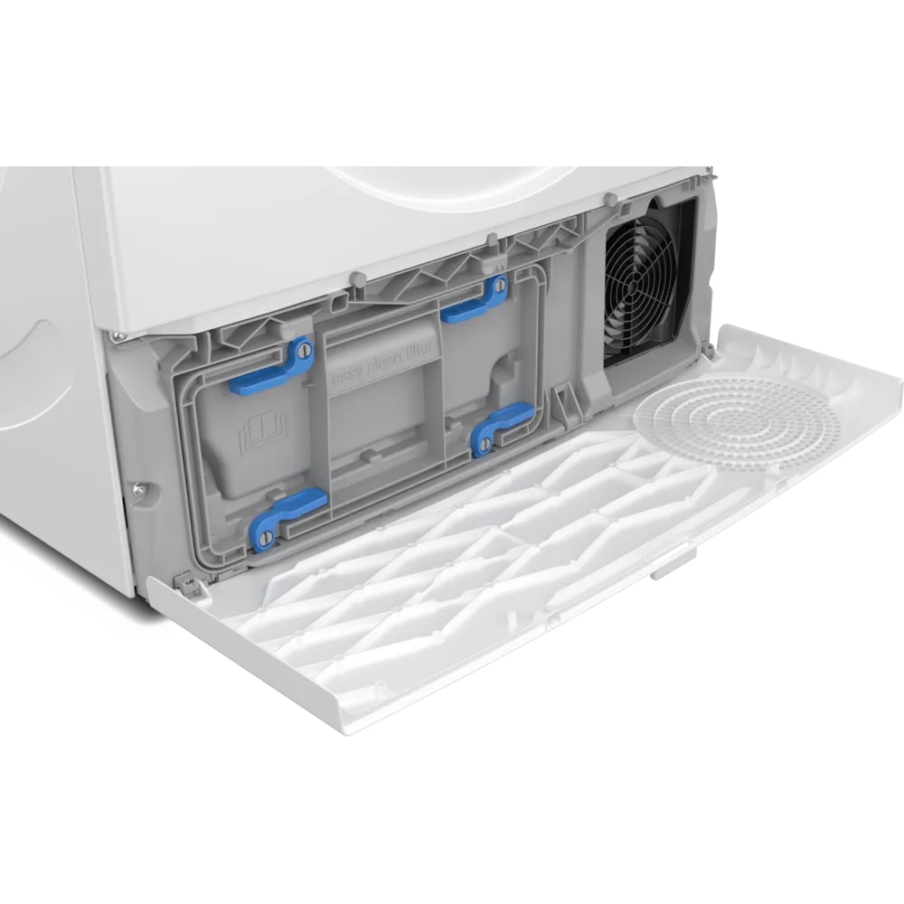 Uscator de rufe BOSCH WTH85221BY, Condensare si pompa de caldura, 8 kg, 15 programe, Clasa D, alb