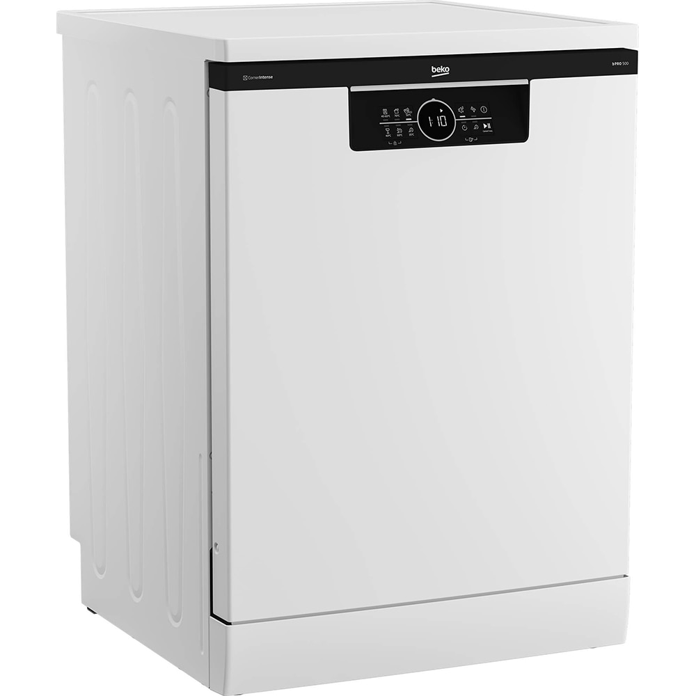 Masina de spalat vase independenta BEKO BDFN26450WC, CornerIntense, 14 seturi, 6 programe, 60 cm, Clasa B, alb