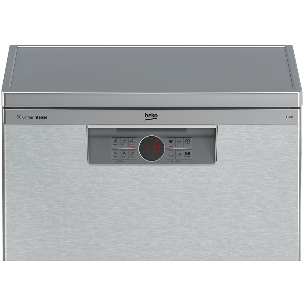 Masina de spalat vase independenta BEKO BDFN26640XC, 16 seturi, 6 programe, 60 cm, Clasa C, argintiu