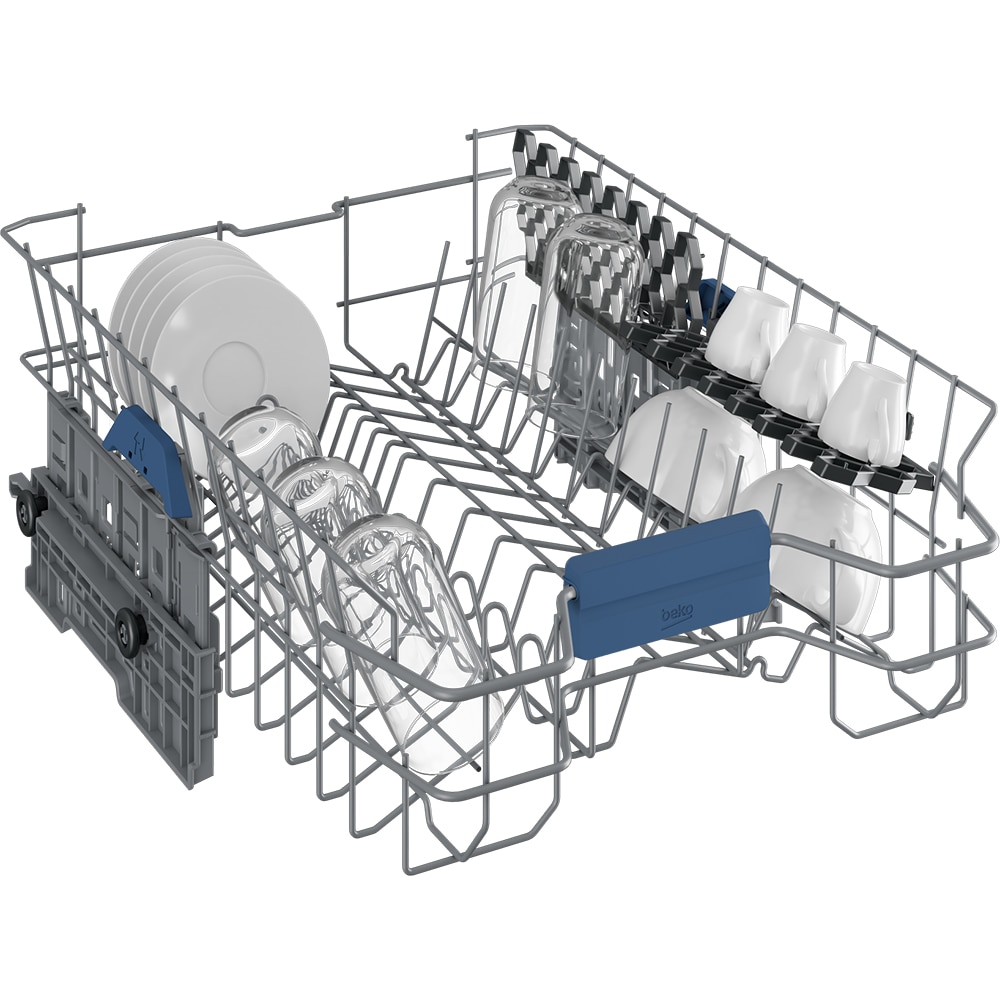 Masina de spalat vase independenta BEKO BDFS26046XQ, 10 seturi, 6 programe, 45 cm, Clasa C, argintiu