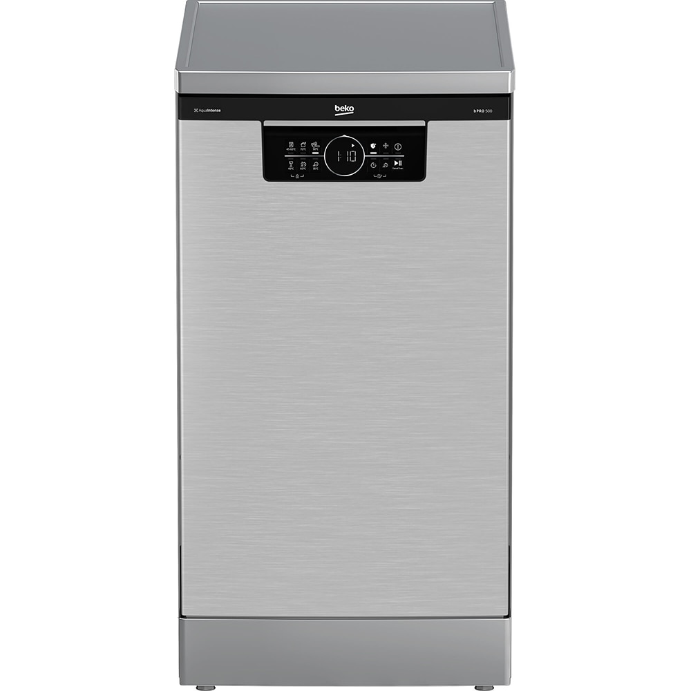Masina de spalat vase independenta BEKO BDFS26046XQ, 10 seturi, 6 programe, 45 cm, Clasa C, argintiu