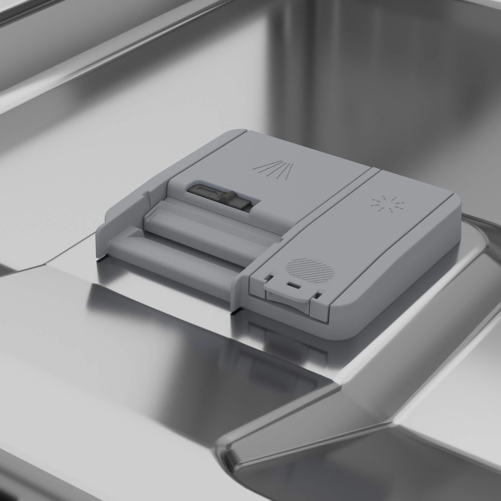 Masina de spalat vase incorporabila BEKO BDIN28450C, CornerIntense, 14 seturi, 8 programe, 60 cm, Clasa B, panou comanda negru