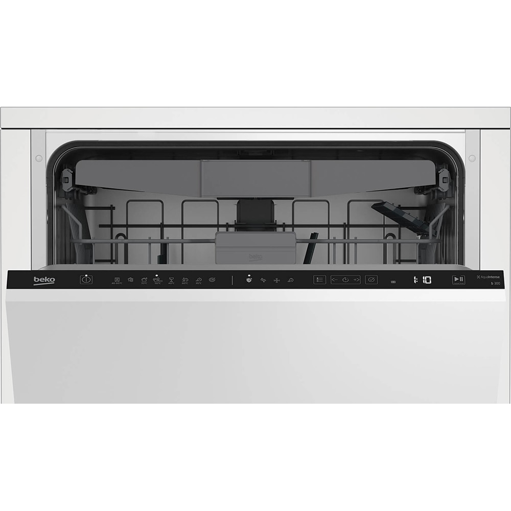 Masina de spalat vase incorporabila BEKO BDIN38641Q, 16 seturi, 8 programe, 60 cm, Clasa C, panou comanda negru